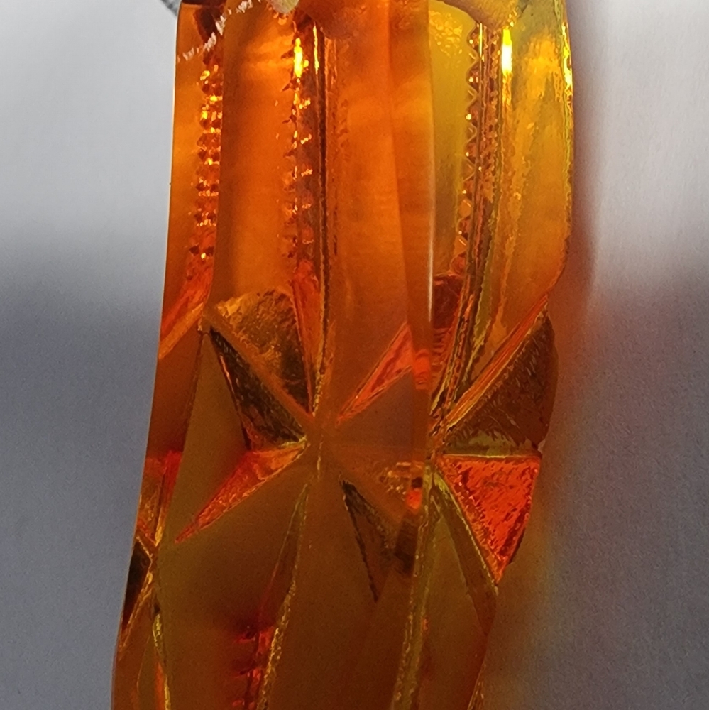 Christmas Glass ornament / pendant recycled